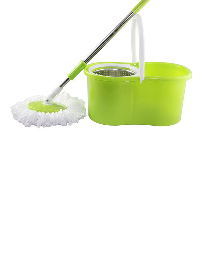 Generic - Easy Clean Mop With Bucket Green - Image 1