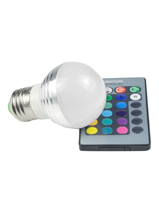 Magic Lighting Magic LED Bulb With Remote Control Multicolour 