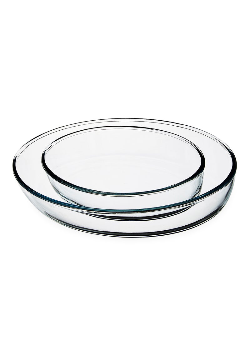 Borcam 2-Piece Roaster Cookware Set Clear  - Image 2