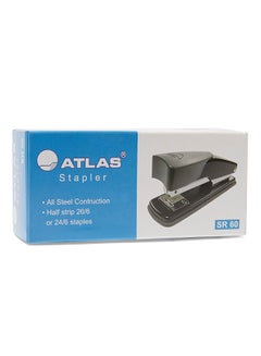 ATLAS Half Strip Metal Stapler Black/Silver  - Image 1