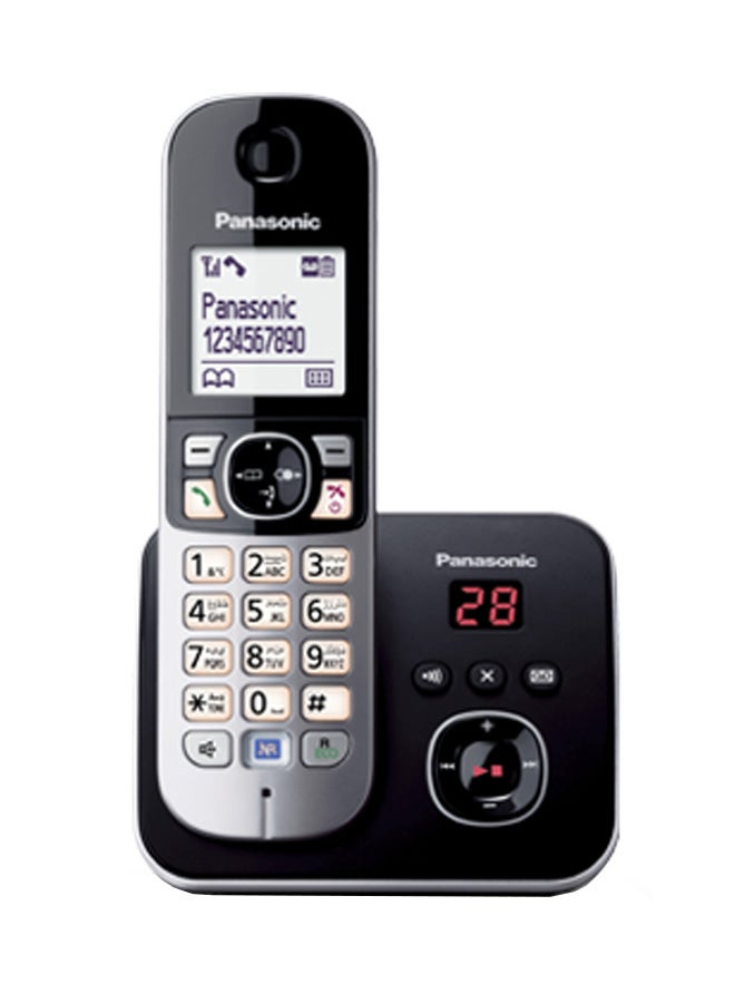 Panasonic KX-TG6821UEB Cordless Landline Phone Black