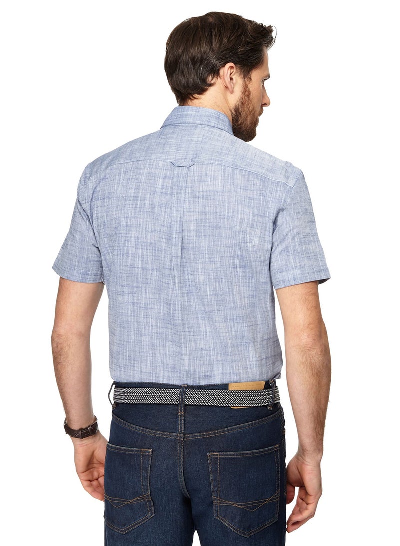DEBENHAMS - Maine New England Shirt Grey - Image 1