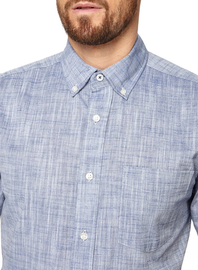 DEBENHAMS - Maine New England Shirt Grey - Image 1