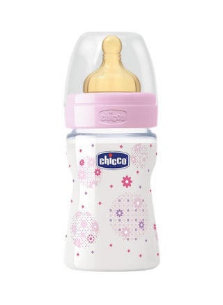 Well Being Regular Flow Latex Feeding Bottle, 150ml - v1524577759/N12282616A_1