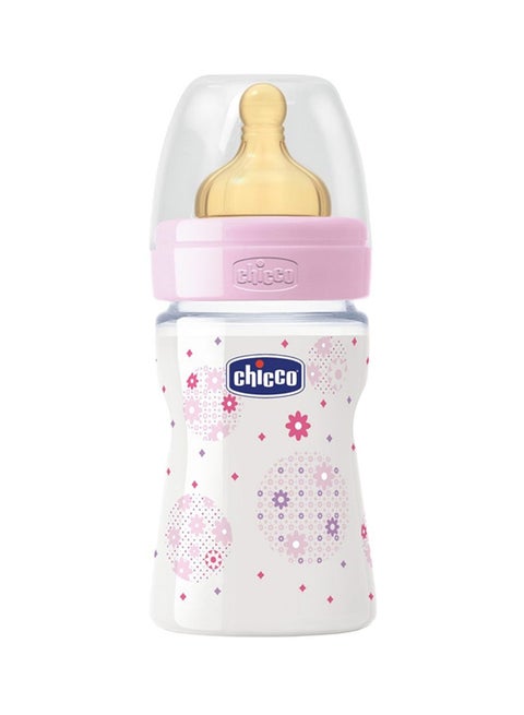 Well Being Regular Flow Latex Feeding Bottle, 150ml