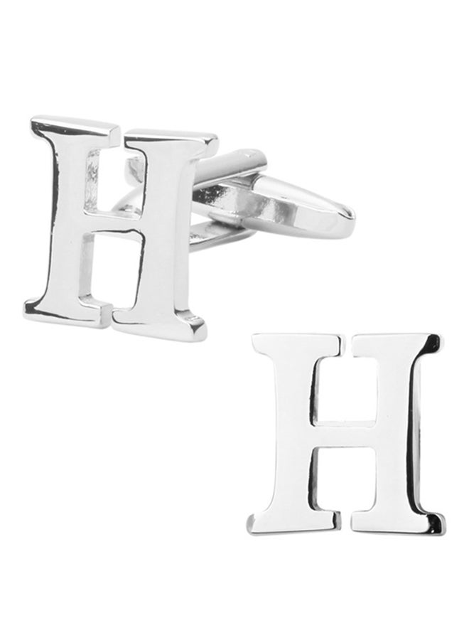 أزرار أكمام القمصان بشكل حرف H - Image 2