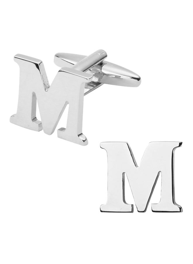 Generic - Letter M Cufflinks - Image 1