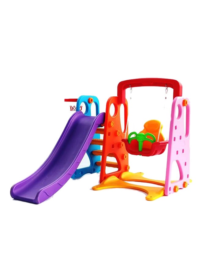 Multipurpose Slide And Swing Set