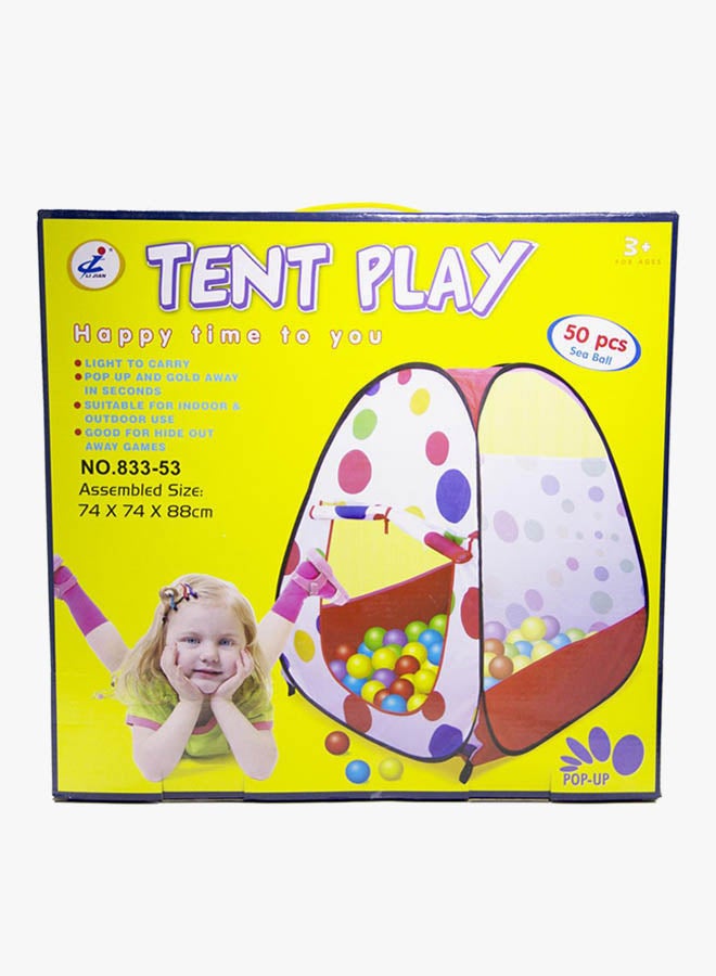 TENT PLAY Ball Play Tent 74x 74x 88cm - Image 2