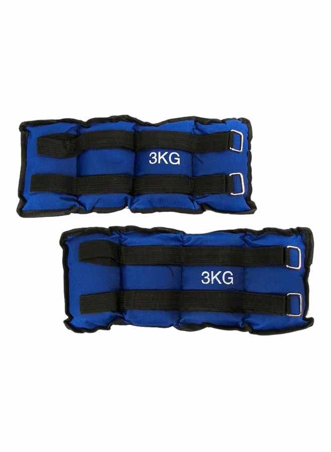 Adjustable Ankle/Wrist Weights 3kg 3kg