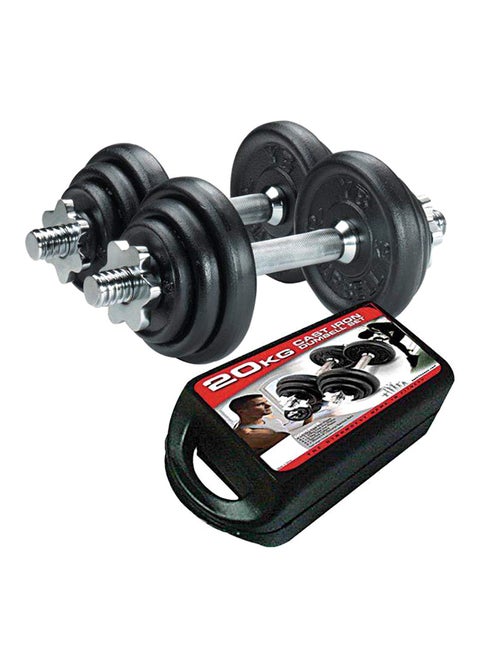 Dumbbells 20 Kg With Carrying Case