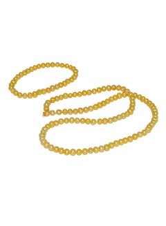 10K Gold Pearl Jewellery Set