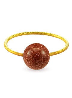 18K Gold Sunstone Ring