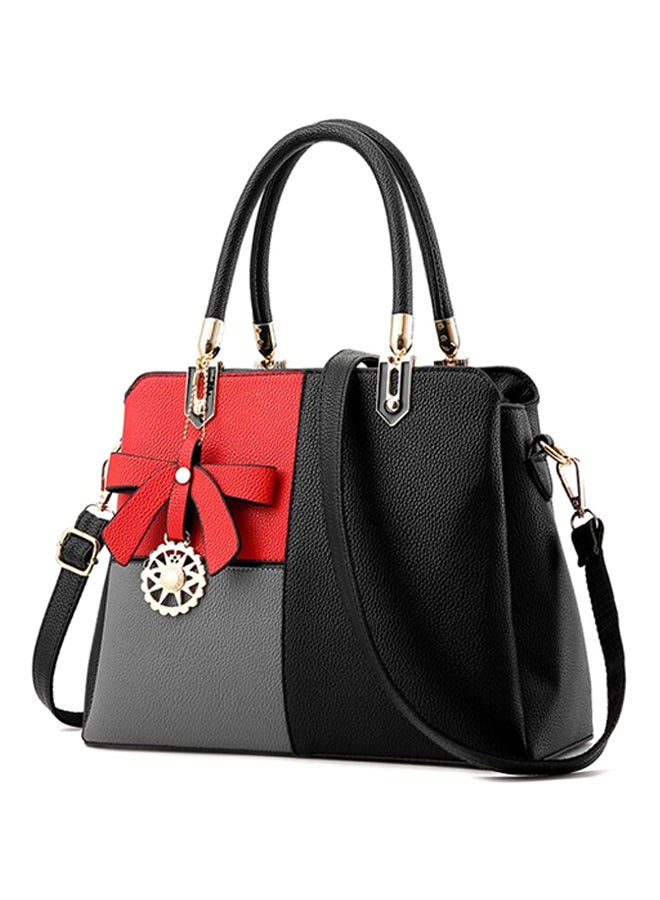 Adjustable Shoulder Bag Black/Red/Grey  - Image 1