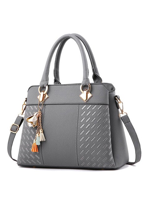 Adjustable Shoulder Bag Grey