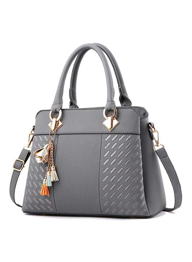 Adjustable Shoulder Bag Grey 