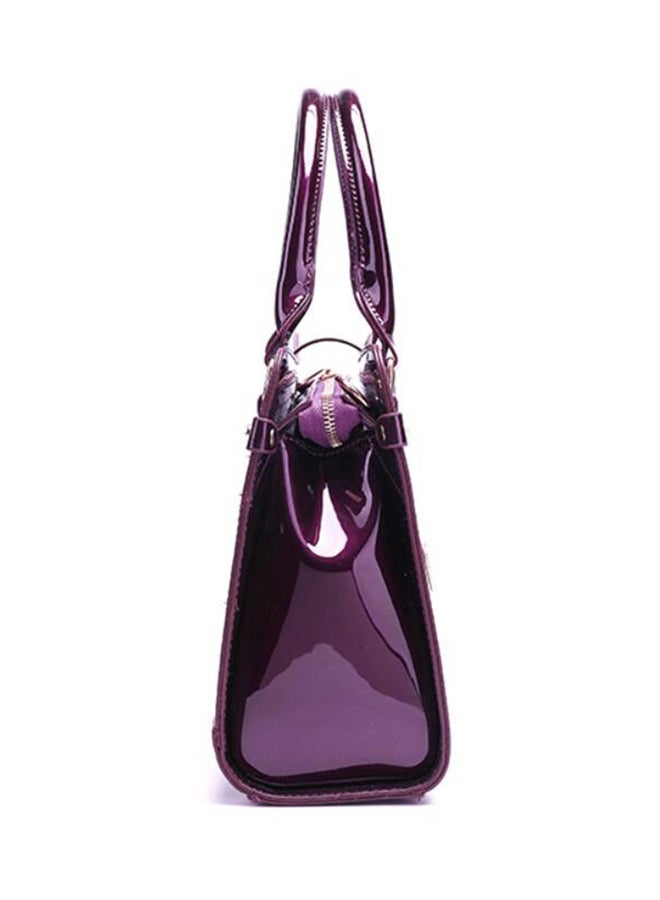 3-Piece Shoulder Bag Set Purple  - Image 5