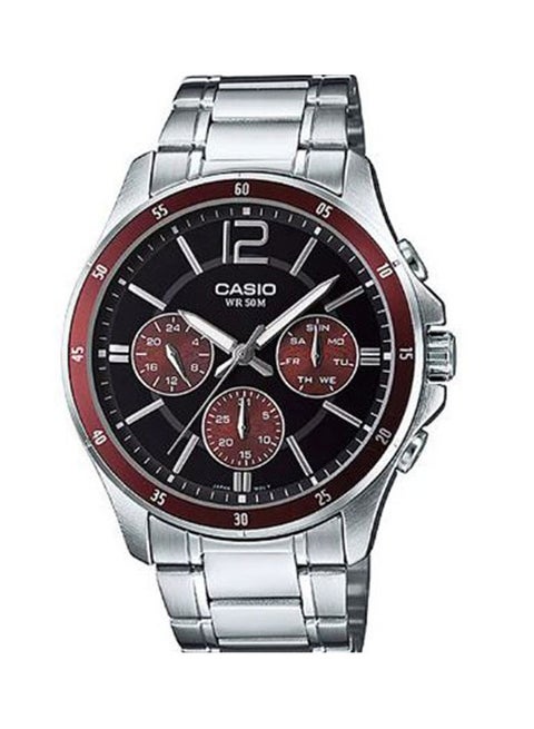 Men's Stainless Steel Analog Watch MTP-1374D-5ADF