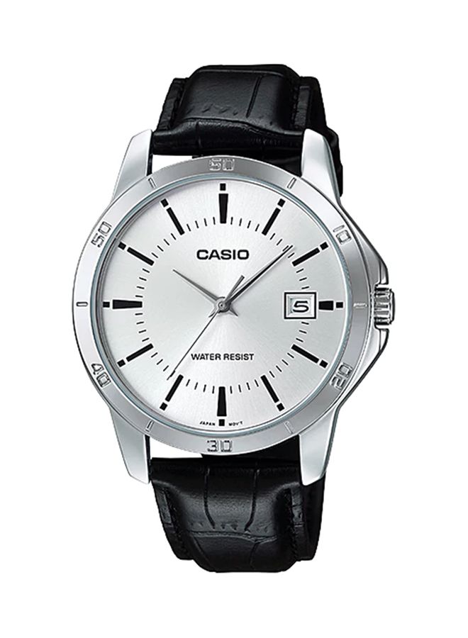 CASIO - Men's Water Resistant Analog Watch MTP-V004L-7ADF - Image 1