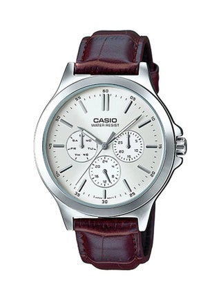 Men's Enticer Analog Watch MTP-V300L-7AV - 42 mm - Brown - v1524637250/N14366439A_1