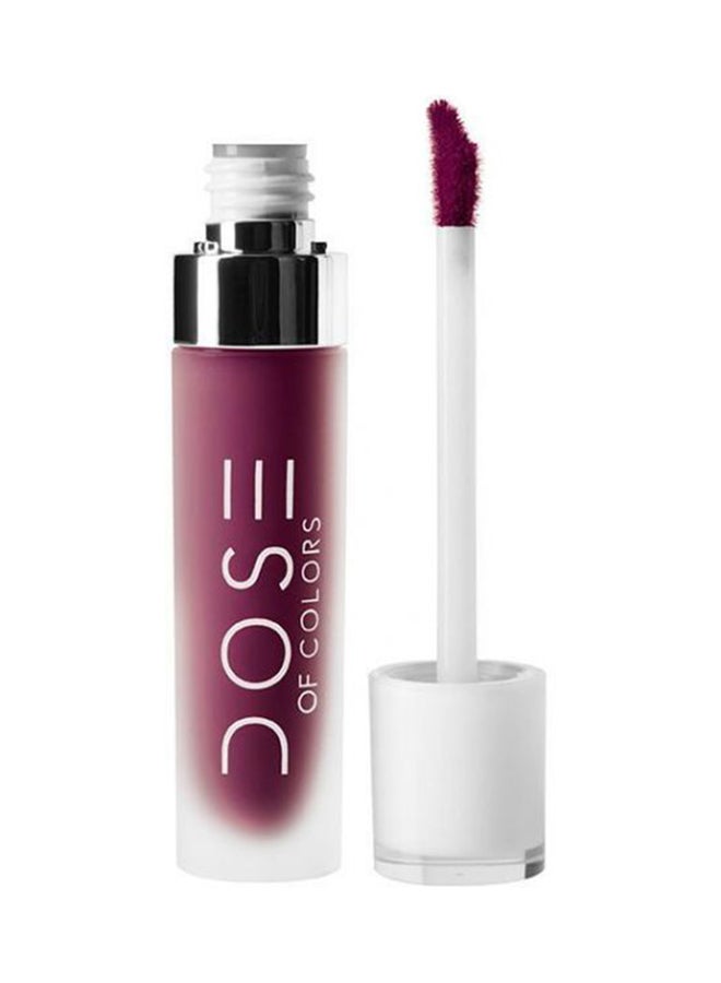 DOSE OF COLORS Matte Liquid Lipstick Berry Me 