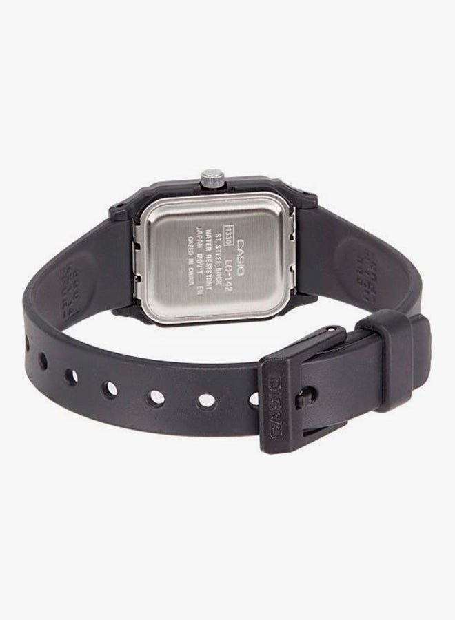 CASIO Women's Water Resistant Analog Watch LQ-142-1BDF (CN) - 23 mm - Black - Image 2