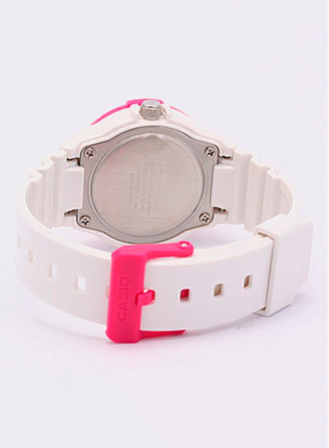 CASIO Women's Resin BAnd Analog Watch LRW-200H-4BDF - 34 mm - White - Image 2
