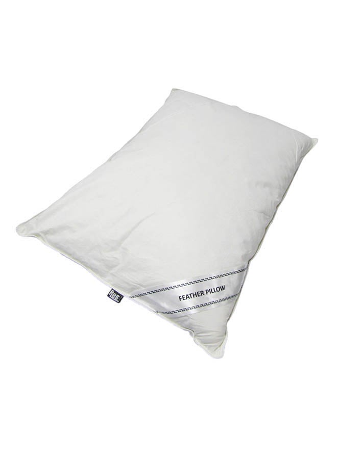 Rest Feather Pillow Cotton White 