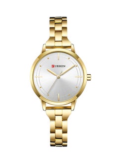 Women's Water Resistant Analog Watch 9019 - 30 mm - Gold