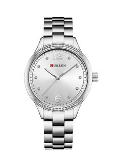 Women's Water Resistant Alloy Analog Watch 9003 - 30 mm - Silver