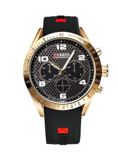 Men's Water Resistant Chronograph Watch 8167