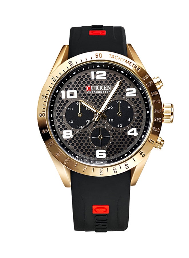 CURREN - Men's Water Resistant Chronograph Watch 8167 - Image 1