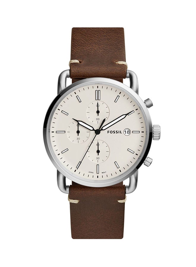 FOSSIL Men's Water Resistant Leather Analog Watch FS5402  - Image 1