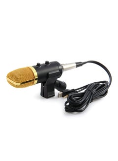 Generic USB Condenser Microphone With Stand HQBWC0827 Black 