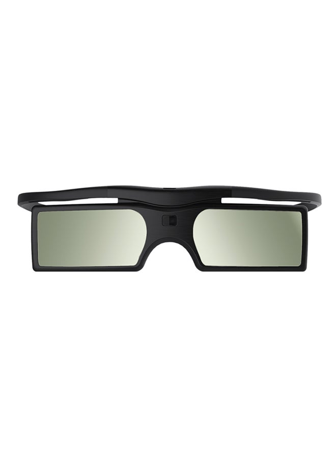 Generic 3D Active Rechargeable Shutter Glasses Black 