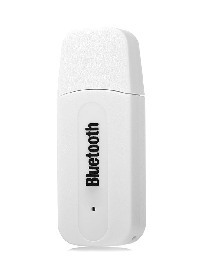 Generic BT163 Portable Wireless Bluetooth Audio Music Receiver White 