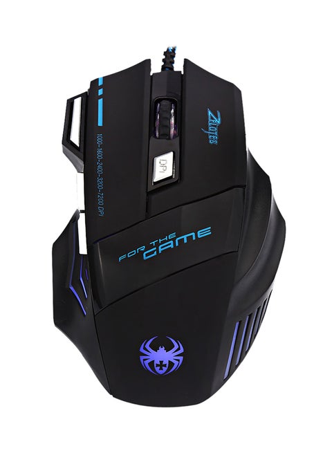 T-80 Wired Optical Gaming Mouse Black