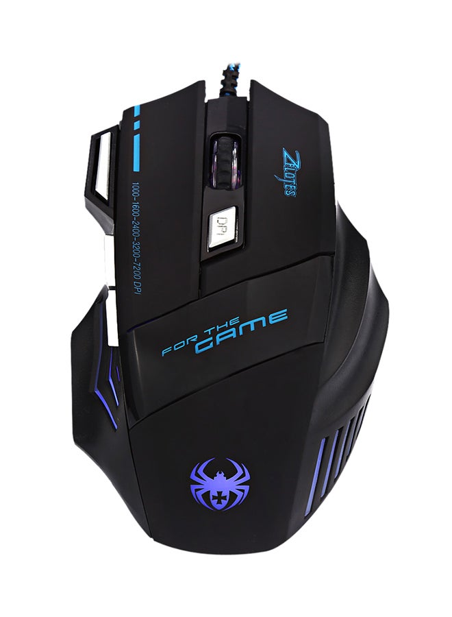 T-80 Wired Optical Gaming Mouse Black