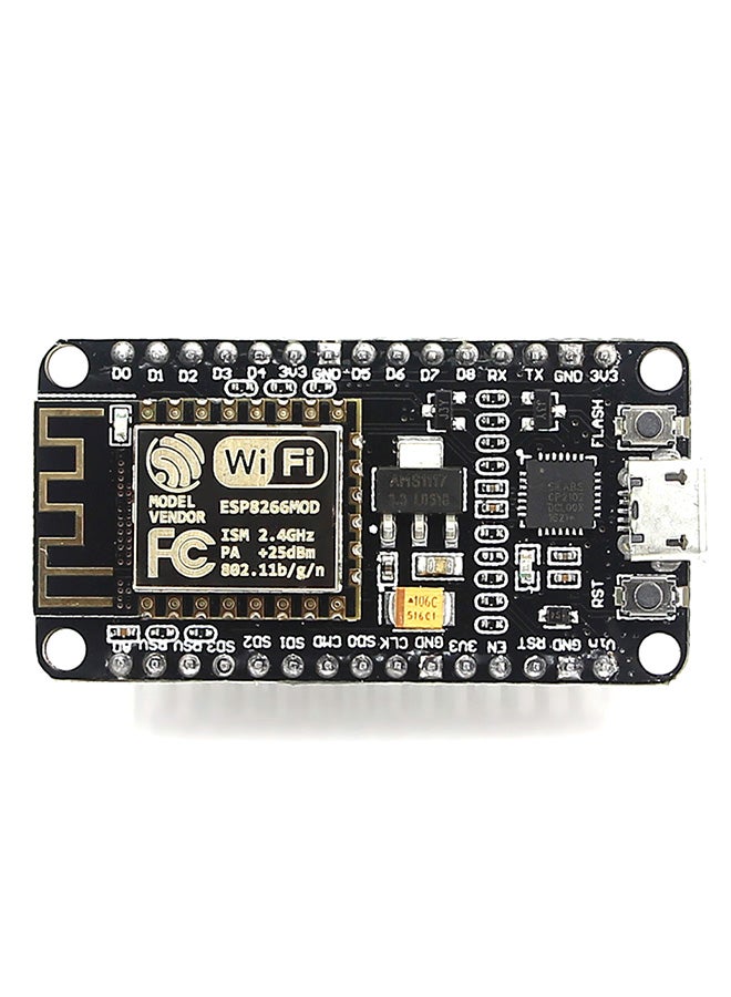 Generic - NodeMCU ESP8266 2.4GHz WiFi Development Module For Mac OS FZ1505 1505 Mbps Black - Image 1