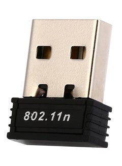150Mbps 2.4GHz Wireless WiFi USB 802.11n Network Card For Raspberry Pi Silver