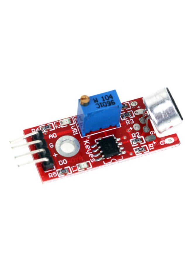 Generic High Sensibility Microphone Sound Detection Sensor Module For Arduino HQBWC0024 Red /Blue 
