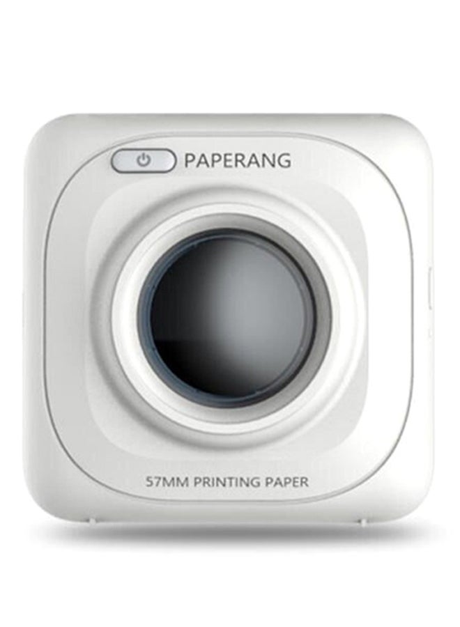 Generic - PAPERANG P1 Portable Photo Printer Bluetooth 4.0 Connection White - Image 1