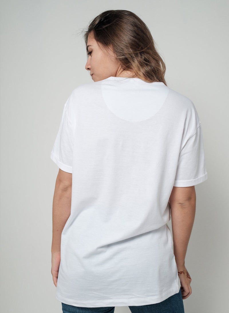 DUKKAN Careem - The Jayb T-Shirt White - Image 1
