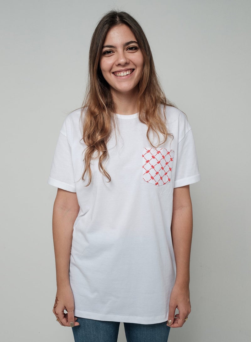DUKKAN Careem - The Jayb T-Shirt White - Image 1