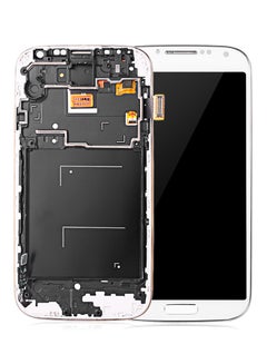 Replacement LCD Screen Assembly Frame For Samsung Galaxy S4 I9500 White