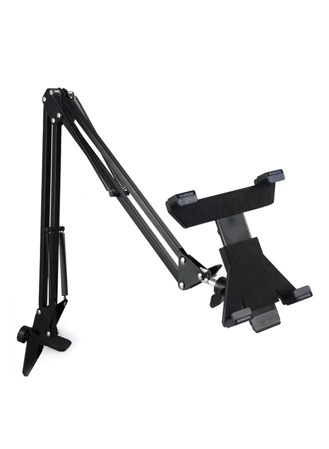 360-Degree Telescopic Phone Stand Black