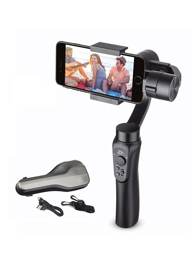 Zhiyun Smooth-Q 3-Axis Handheld Gimbal Stabilizer Black  - Image 1