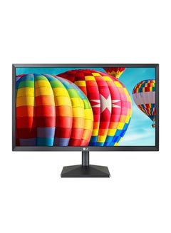شاشة كمبيوتر مقاس 24 بوصة بدقة Full HD مع شاشة IPS وAMD FreeSync والتحكم على الشاشة ومزامنة الحركة الديناميكية والتركيب على الحائط والإمالة وشاشة عريضة 24MK430H-B أسود أسود
