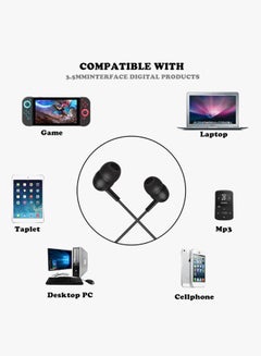 iends In-Ear Headphones With Microphone Black  - Image 5
