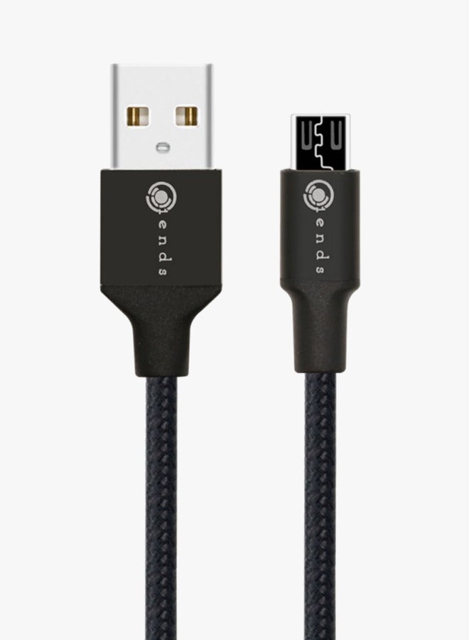 آيندز كابل بيانات Micro USB أسود - Image 2